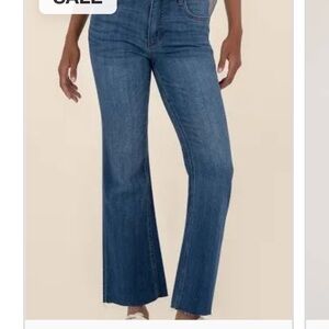 Women's High-Rise Wide-Leg Jeans -Cut From the Cloth